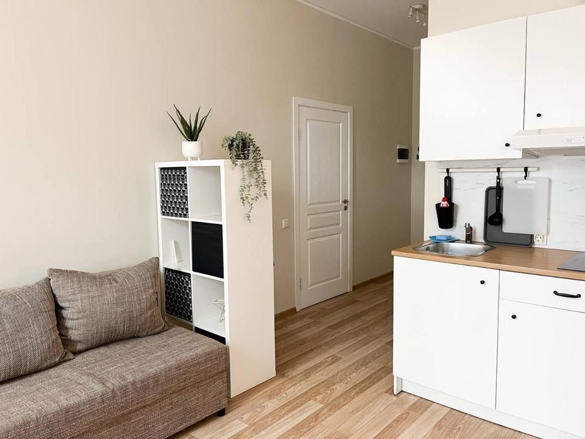 Bright Spacious Apartment In Riga With Free Parking ภายนอก รูปภาพ